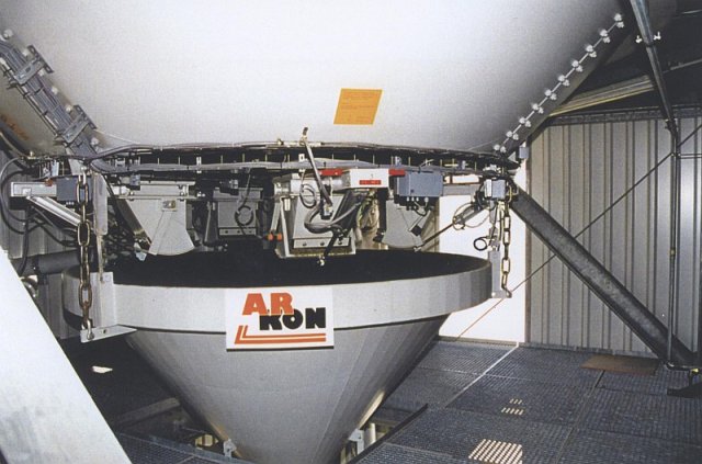 Dosierklappen-Einbau